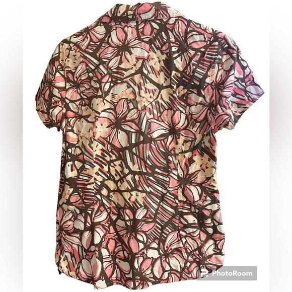 Gloria Vanderbilt button down blouse - Picture 3 of 4